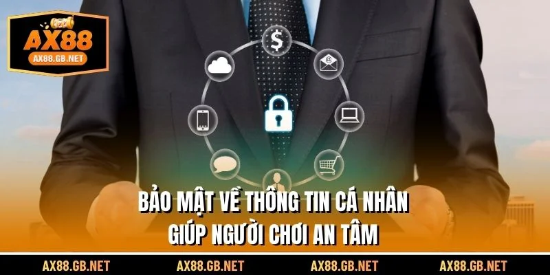 Bảo mật về thông tin cá nhân giúp người chơi an tâm