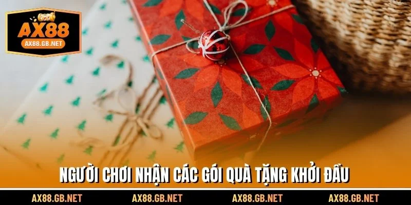 Người chơi nhận được gói quà khởi đầu